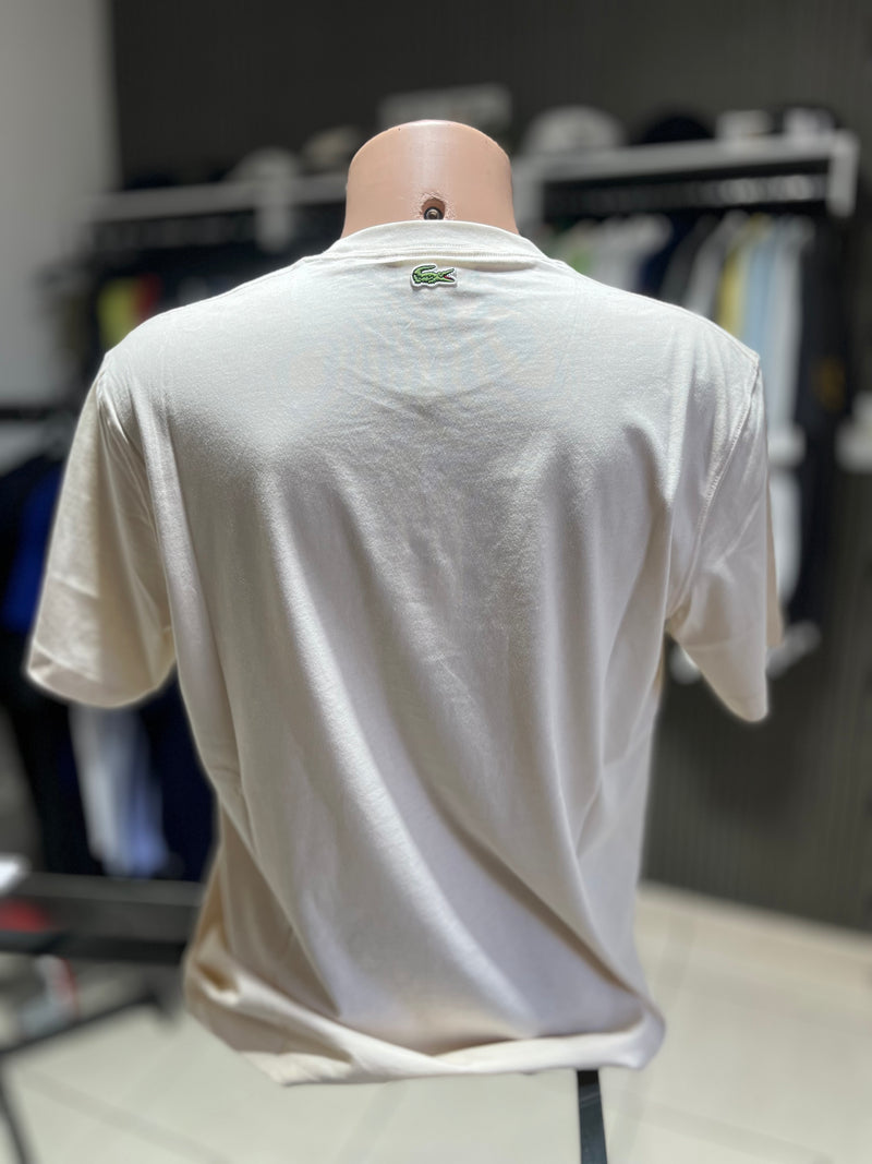 CAMISETA LACOSTE ESTAMPADA TENNIS HERITAGE