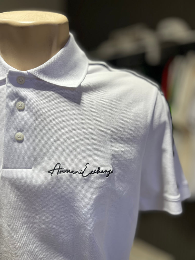 POLO ARMANI EXCHANGE EM ALGODÃO