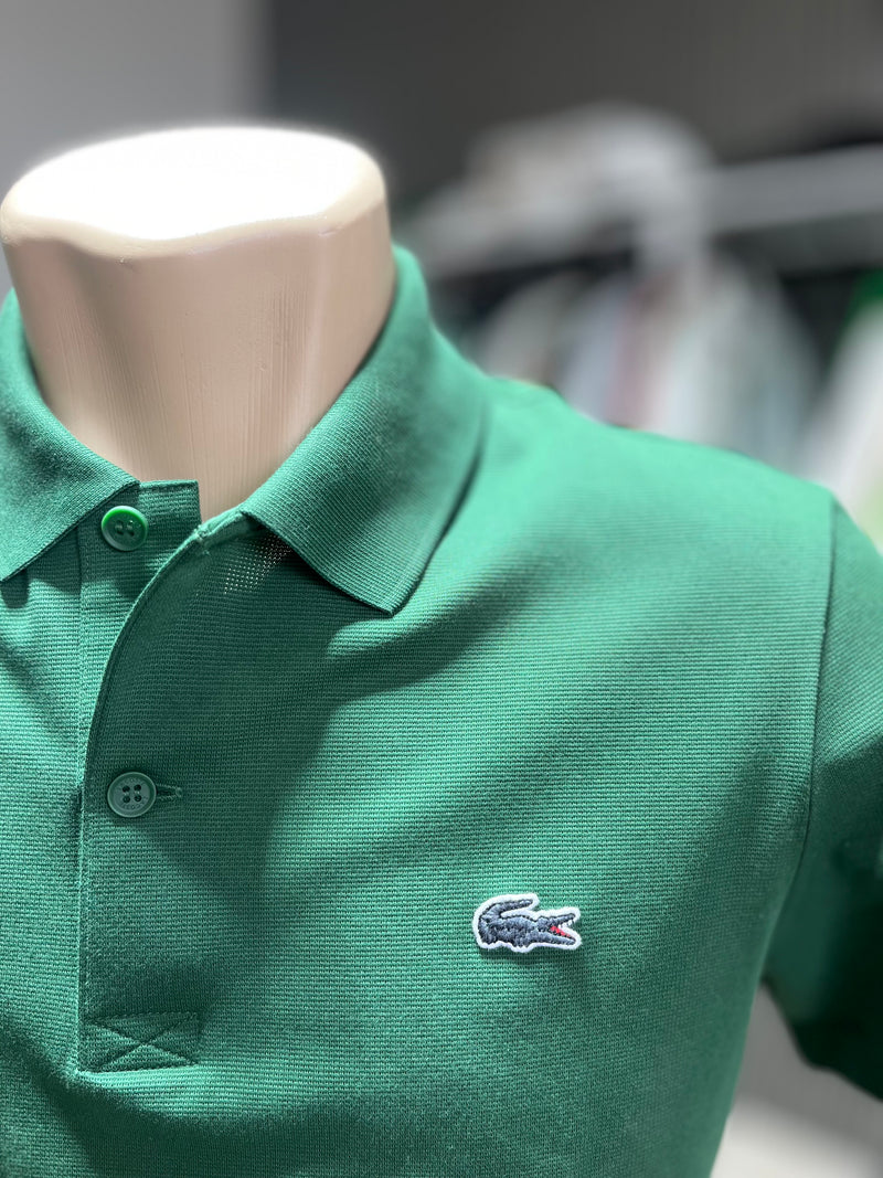 POLO LACOSTE SPORT CROC SILVER