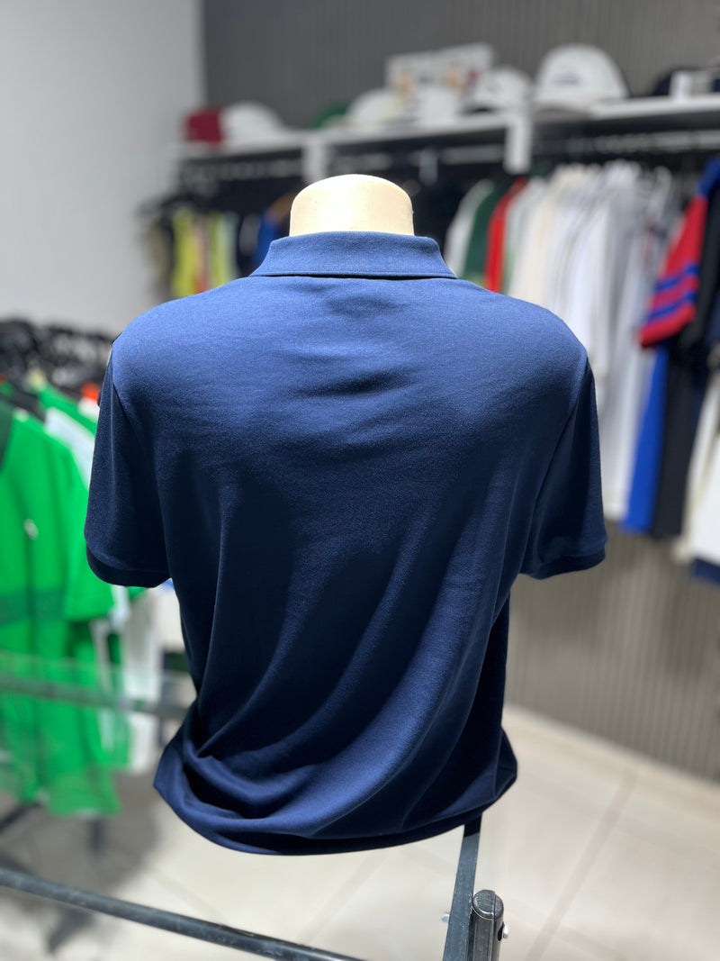 POLO REGULAR FIT EM ALGODÃO PIMA