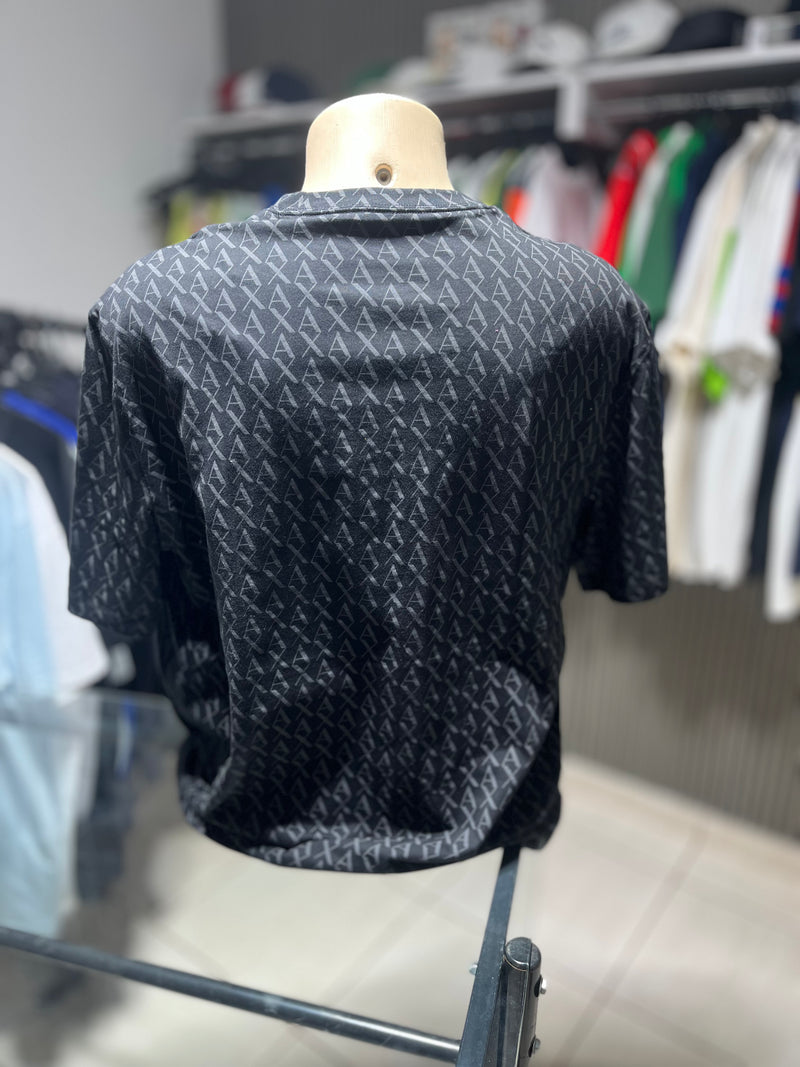CAMISETA ARMANI REGULAR FIT LOGADA