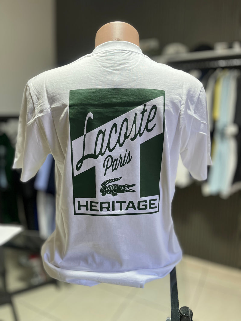 CAMISETA LACOSTE PARIS HERITAGE